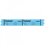 Narcotics Medication Label Tape "Fentanyl _mg/ml"