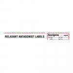 Relaxant Antagonist Pre-Cut Label "Neostigmine _mg"
