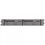 Local Anesthetic Label Tape "Ropivacaine _mg/mL"