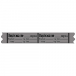 Local Anesthetic Label Tape "Bupivacaine _mg/mL"