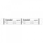 Miscellaneous Medication Label Tape "Esmolol _mg/mL"