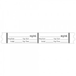 Miscellaneous Medication Blank Label Tape "_mg/mL"