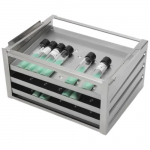 Stainless Steel 10.75" x 8" x 6" Slant Rack