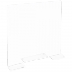 Short 4.5" x 15.75" x 16" Polycarbonate Splash Guard