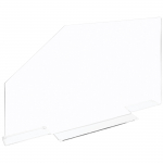 Large 4.5" x 29.6" x 18.1" Splash Guard