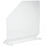Small 4.25" x 19" x 18" Suction-Cup Splash Guard