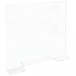 Small 4.25" x 19" x 18" Polycarbonate Splash Guard