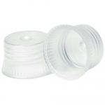Natural 12-13mm Transparent Tube Cap