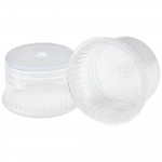 Natural 13mm Tube Cap, No Tab