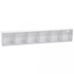 6-Bin Tilt Bin for Insight Modular Cart w/ Backboard