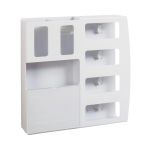 22.88" x 4.38" x 22.88" Isolation Station w/ Holder