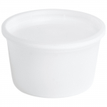 Transparent Short 8oz Specimen Container