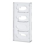 Quad 10.187" x 3.125" x 21.124" Glove Box Dispenser