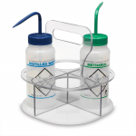 Quad 8.5" x 8.5" x 9" Rotating Wash Bottle Holder