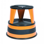 Kik-Step Orange Zest Rolling Step Stool