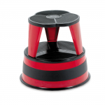 Kik-Step Fire Engine Red Zest Rolling Step Stool