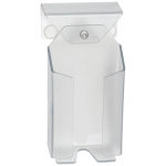 Matte 4" x 3.6" x 7.5" Patient Bed Remote/Phone Caddy