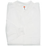 White Large Disposable Lightweight Lab Coat