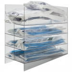6-Place CatheterOrganizer with Drain Bag Shelf