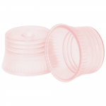 Polyethylene Red Transparent 10mm Tube Cap