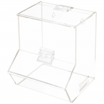 Single Acrylic 5.25" x 5" x 8" Dispenser for Wipes