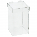 Large 6.88" x 11.13" Acrylic Benchtop Waste Container