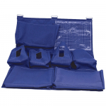 Navy Large Mesh Hanging Isolation Station