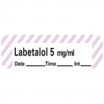 "Labetalol mg/mL" Hypotensive Agents Peel-Off Label