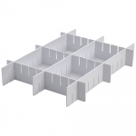 14.41" x 15.81" x 2.38" Drawer Divider Set for Carts