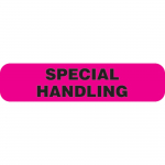 "Special Handling" Label Phlebotomy Specimen Receiving