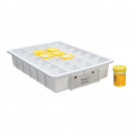 Urine Sample Tray with Labels