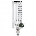 High Flow Acrylic Flow Meter Quick Connect