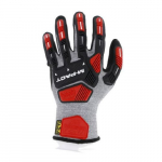 Cut Resistant Impact Glove, Grey/Black, L
