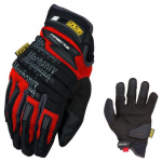 Heavy-Duty Impact Gloves, Red, Large
