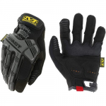 Impact-Resistant Gloves, Black/Grey, Large
