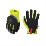 Yellow Elastic Cuff Mechanics Gloves, XL