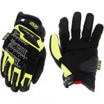 Heavy-Duty Impact Gloves, Yellow, Medium