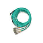 Passive Fiber Hybrid Cable, MPO to 8xLC, 5m