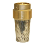 710 Series 3" No-Lead Brass Foot Valve