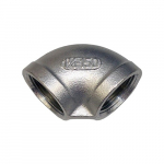 1-1/4" x 1-1/4" Stainless Steel, 90 Degree Elbow