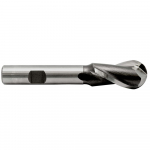 1/2" Cobalt Ball Nose End Mill, Two Flute