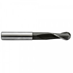 1/2" Ball Nose End Mill, Extension Type