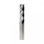 1" Uncoated Solid Carbide End Mill, 4-Flute