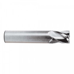 1/2" 4-Flute Uncoated Carbide End Mill