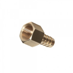 Hose Barb Fitting, 1/4" FPT x 3/8"