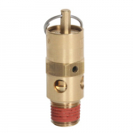 1/4" Hard Seat Safety Valve 80 psi 74 SCFM