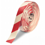 2" White Tape with Red Chevrons, 100'
