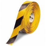 2" Yellow Tape with Black Chevrons, 100'