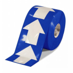 4 x 4" Wide Solid Tape, Blue 280 Arrow