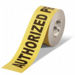 4" Wide Authorized Personnel Floor Tape, 100'